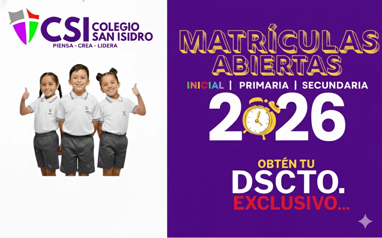 Estudiantes de San Isidro - Educa para el éxito